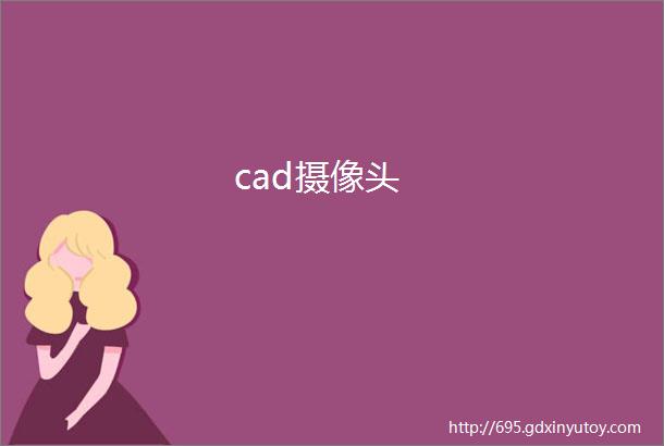 cad摄像头