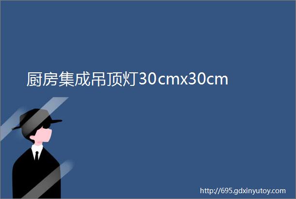 厨房集成吊顶灯30cmx30cm