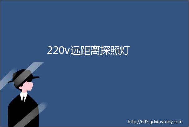 220v远距离探照灯