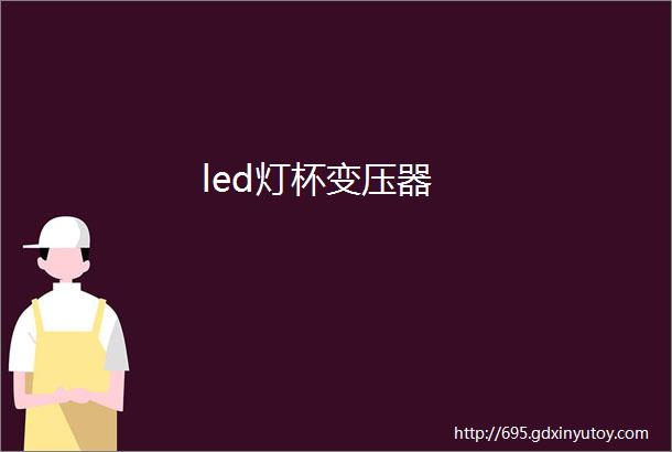 led灯杯变压器