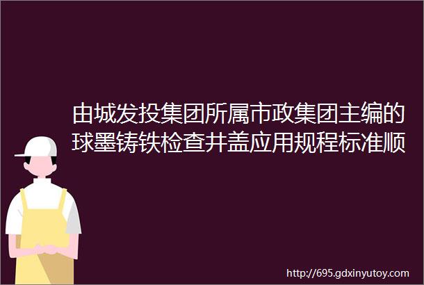 由城发投集团所属市政集团主编的球墨铸铁检查井盖应用规程标准顺利通过定稿会议