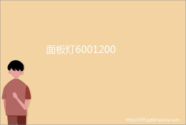 面板灯6001200