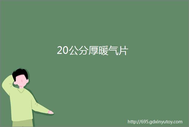 20公分厚暖气片