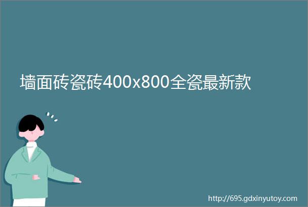 墙面砖瓷砖400x800全瓷最新款